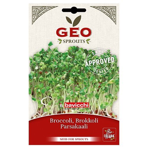 Broccolifrø Til Spiring økologiske 13 Gram