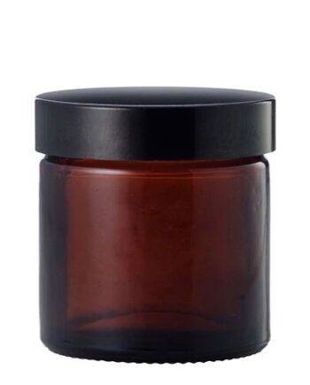 Brun Glaskrukke 60 Ml