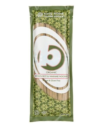 Brun Ris   Wakame Nudler øko  250 Gram