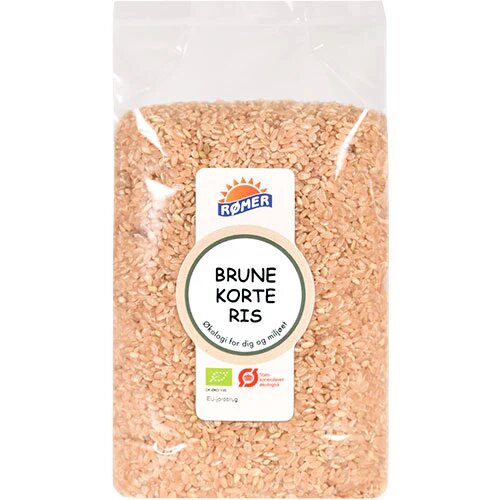 Brune Korte Ris øko Kg