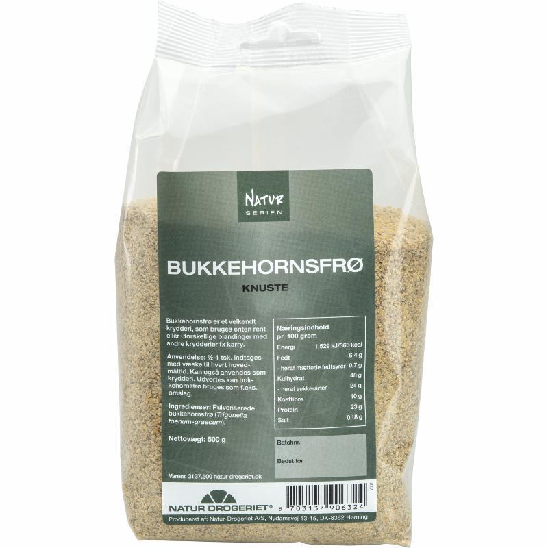 Bukkehornsfrø Knust 500 Gram