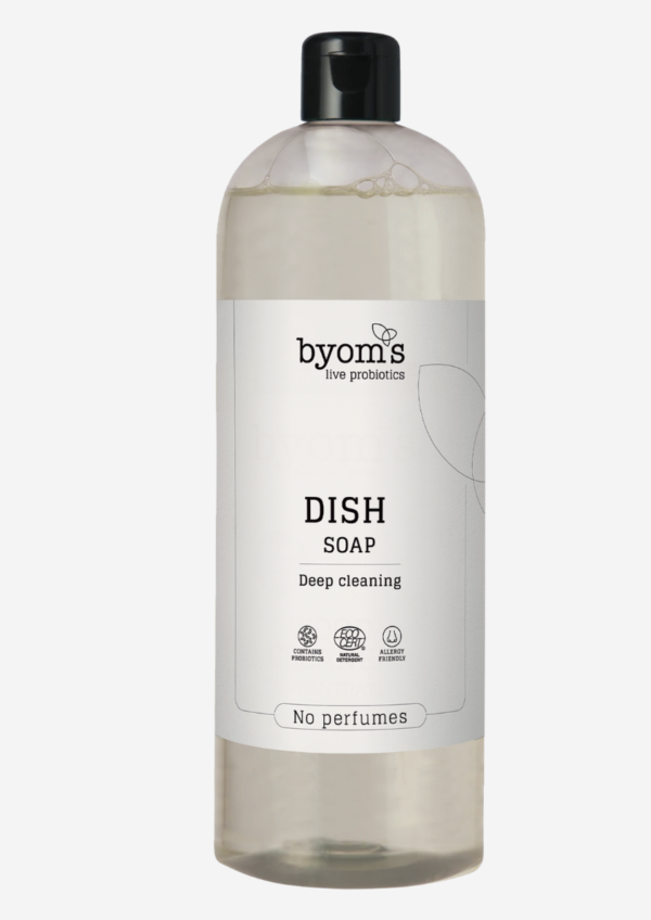 Byoms Probiotic Dish Soap   Ecocert   No Perfumes 1000 Ml