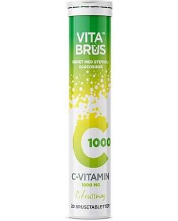 -vitamin Brusetabletter Citrussmag 20 Tabletter