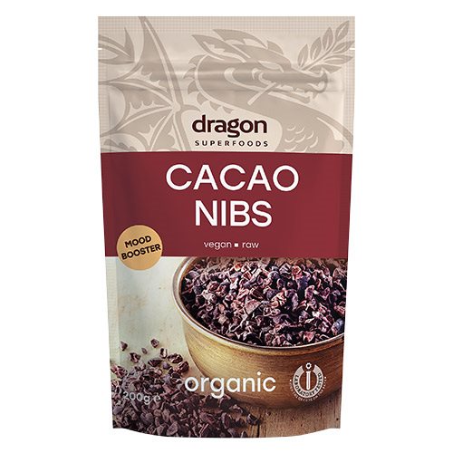 Cacao Nibs   Criollo Raw Dragon Superfoods 200 Gram