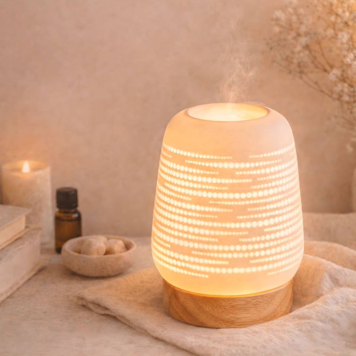 Calorya Diffuser Keramik Og Træ