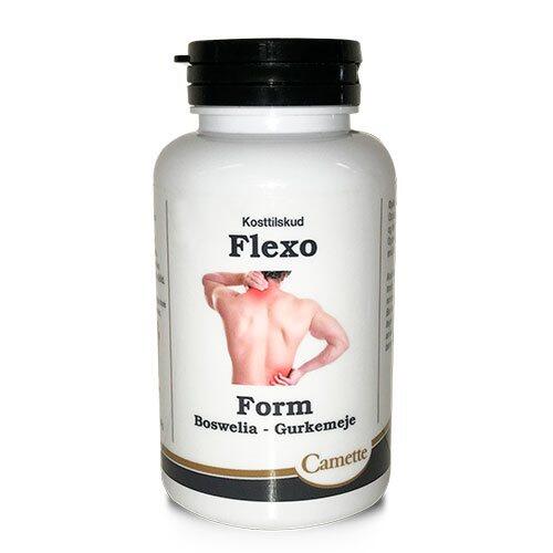 Camette Flexo Form Boswelia-gurkemeje  120 Tab 109g
