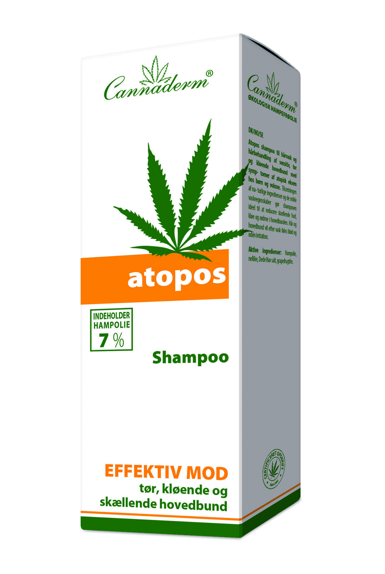 Cannaderm Hovedbundsbehandling Atopos 100 Ml