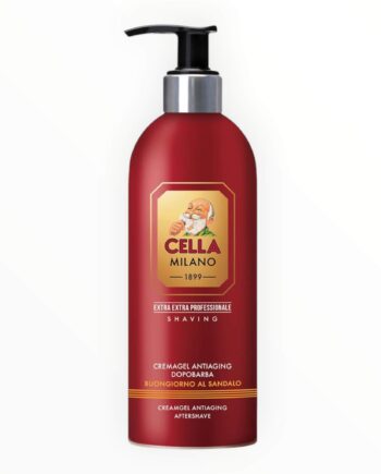 Cella Milano Aftershave Cream  Anti-aging  Buongiorno Al Sandalo 500 Ml