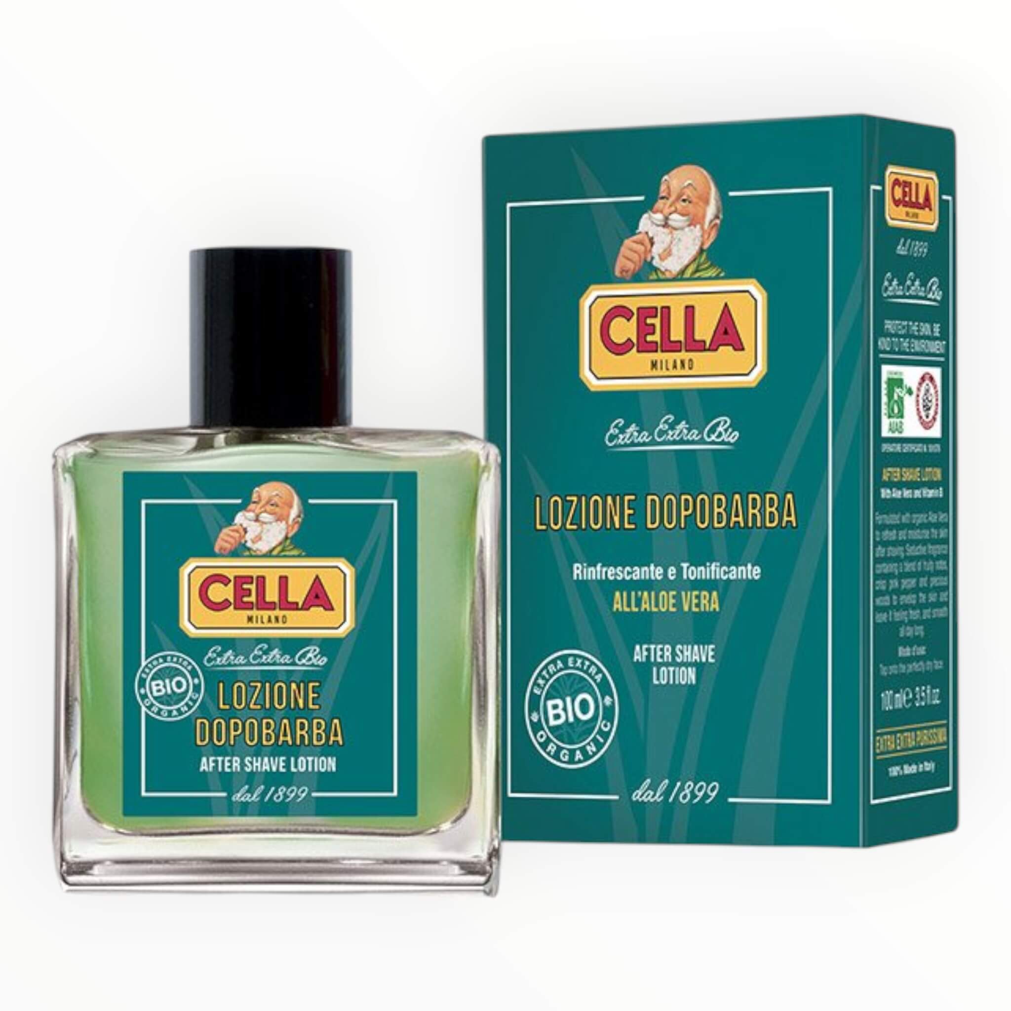 Cella Milano Bio Aftershave Aloe Vera 100 Ml