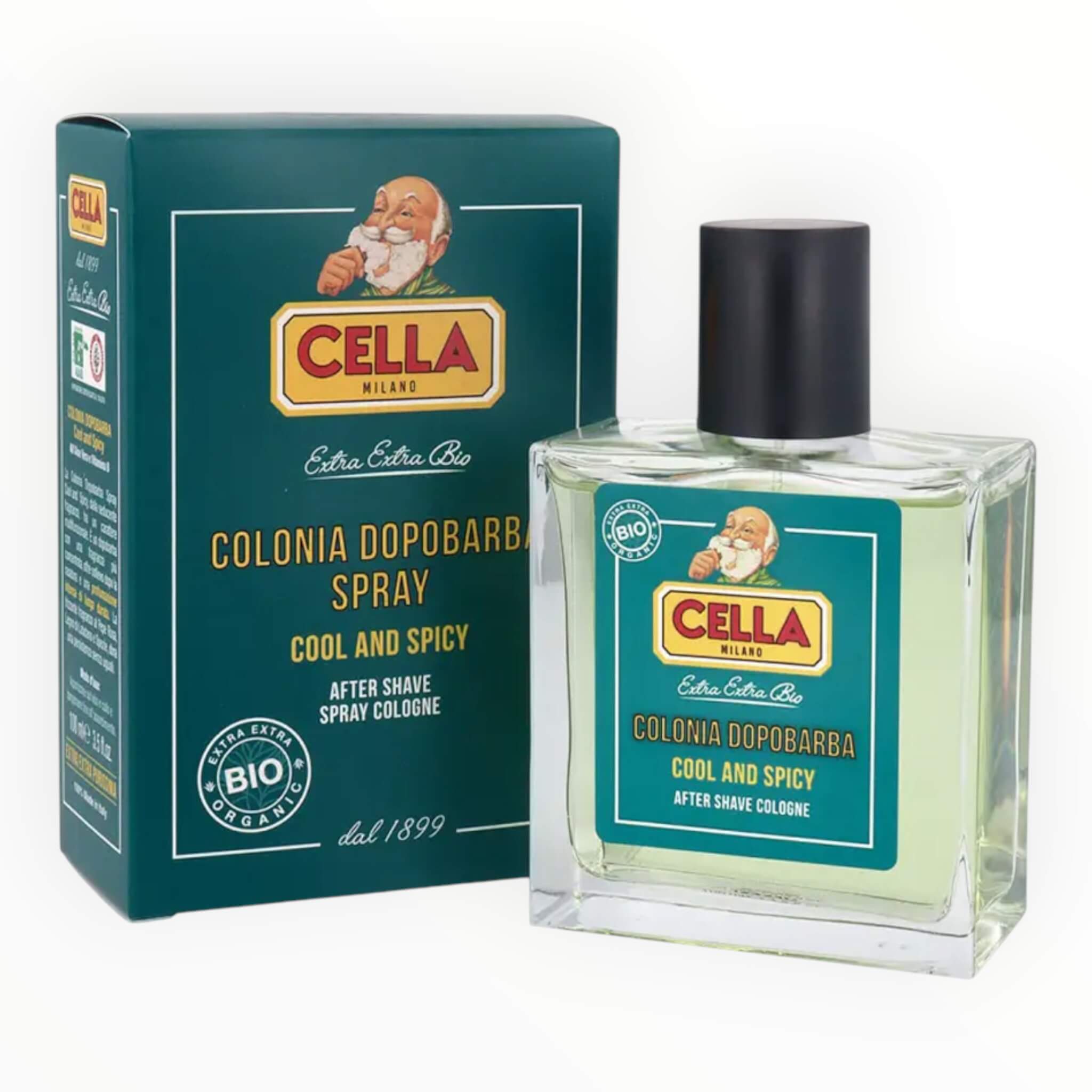 Cella Milano Aftershave Cologne Spray Cool Spicy 100 Ml