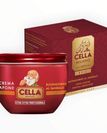Cella Milano Epic Barbersæbe  Buongiorno Al Sandalo  300 Ml