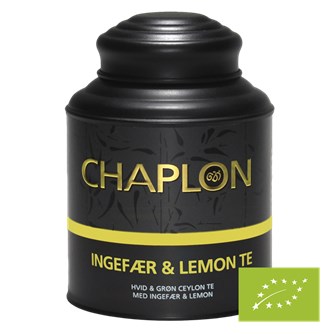 Chaplon Ingefær Og Lemon Te Dåse økologisk  160g
