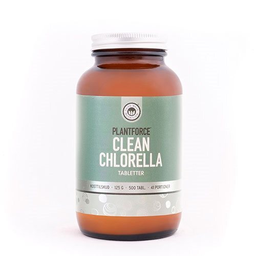 Chlorella Plantforce 500 Tabletter