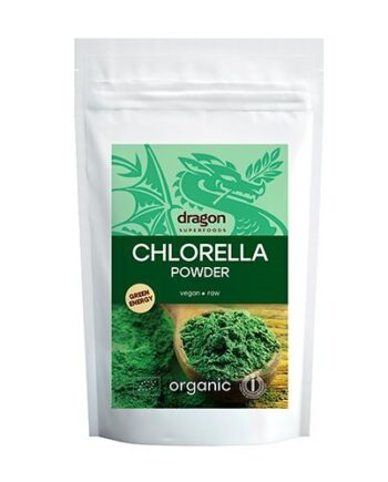 Chlorella Pulver økologisk 200 Gram