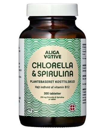 Chlorella   Spirulina 300 Tabletter