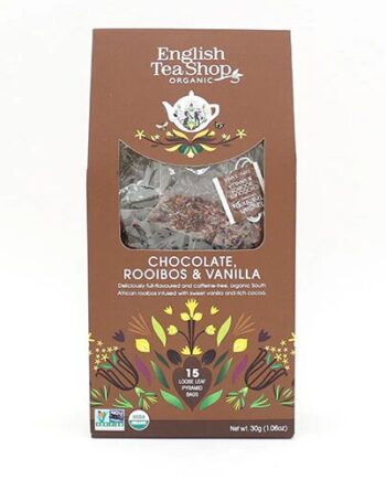 Chocolate  Rooibos   Vanilla Tea øko  15 Breve