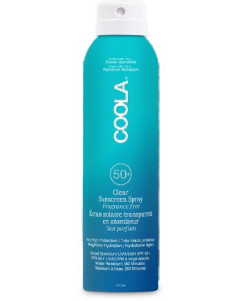 Clear Sunscreen Spray Spf 50  Uden Parfume 177 Ml