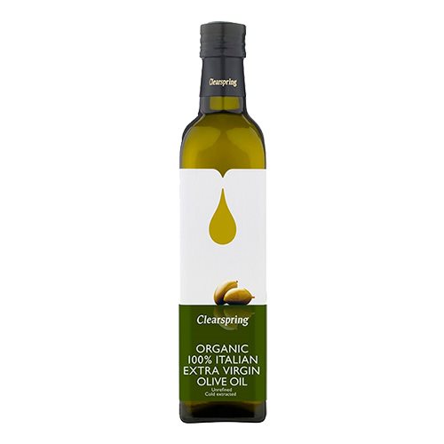 Clearspring Italiensk Extra Jomfru Oliven Olie øko  500 Ml