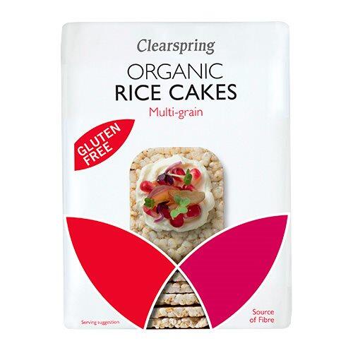 Clearspring Risgaletter Multigrain Glutenfri    130g