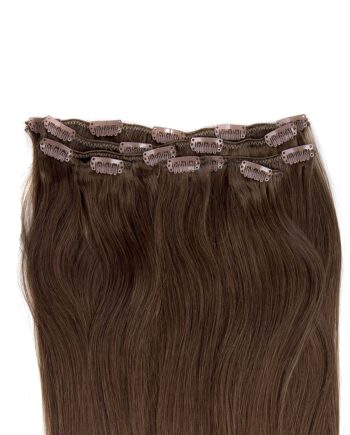 Clip On Extensions Kastanjebrun
