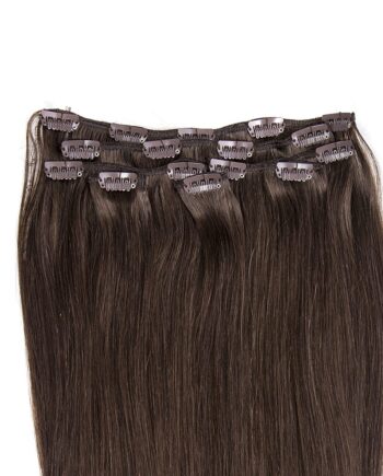 Clip On Extensions Mørkebrun