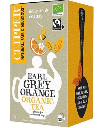 Clipper Earl Grey Te    Appelsin    20br