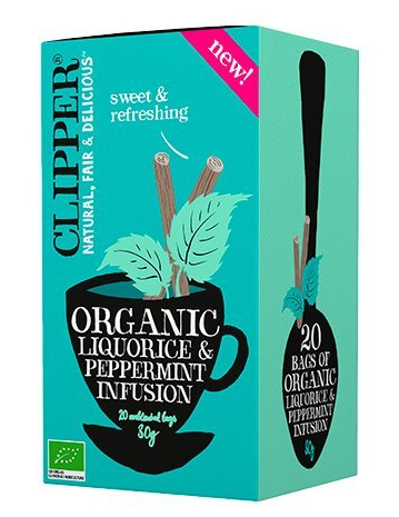 Clipper Lakridsrod   Pebermynte Te    30g