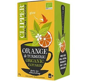 Clipper Urtete Med Appelsin   Gurkemeje    20br