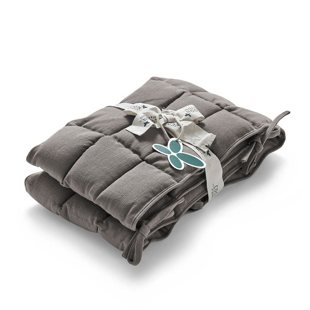 Cocoon Kapok Sengerand Til Babybay Maxi Boxspring 24x168  Dusted Brown