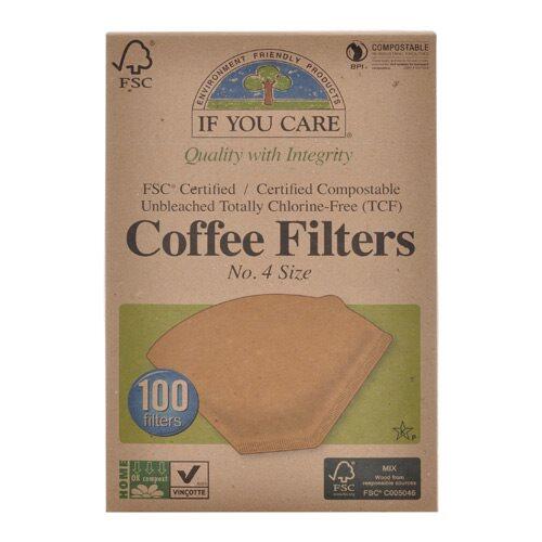 Coffee Filters No    Ubleget If You Care 100 Stk