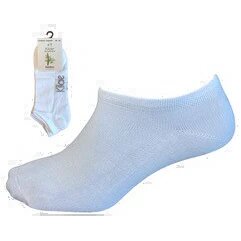 Comfort  Quot Low Cut Quot  Bamboo  Hvid  Str  35-38
