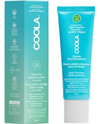 Coola Classic Face Solcreme Spf 30  Cucumber 50 Ml