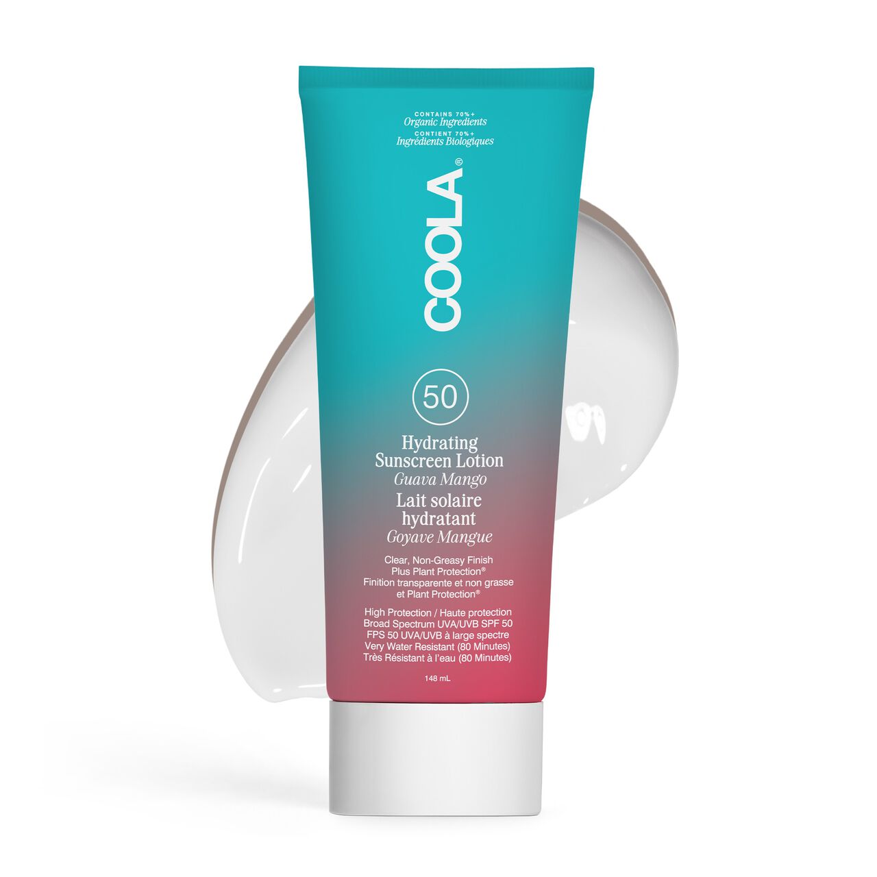 Coola Hydrating Sunscreen Lotion Guava Mango Spf50  148ml