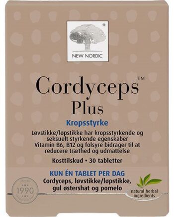 Cordyceps Plus 30 Tabletter