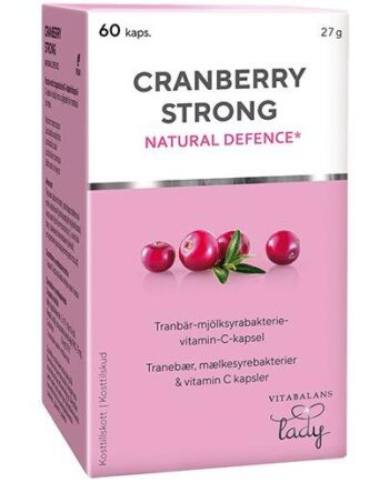 Cranberry Strong 60 Kapsler