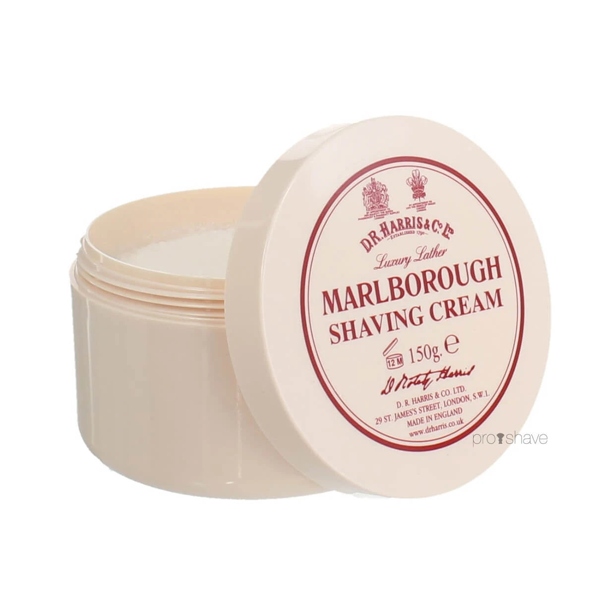 Harris   Co  Ltd Luksus Marlborough Barbercreme  150 Gr