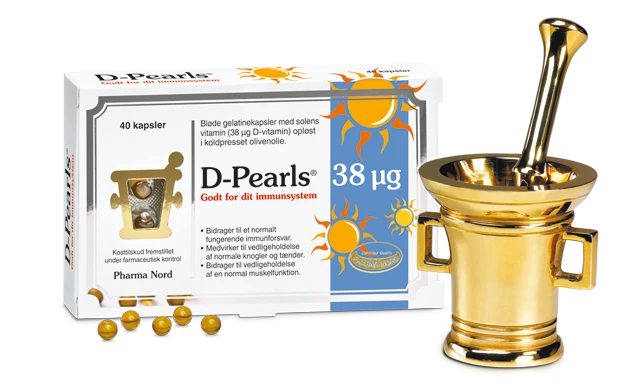 -pearls Stærk 38 âµg  40stk