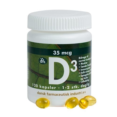 -vitamin 35 Mcg Dfi 120 Kapsler