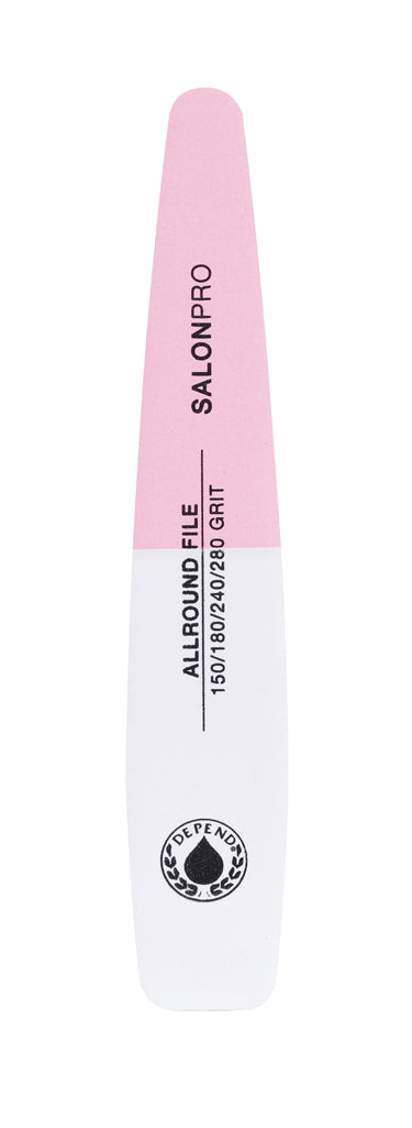 Depend Nail File Salonpro All Around File 150 180 240 280 Grit