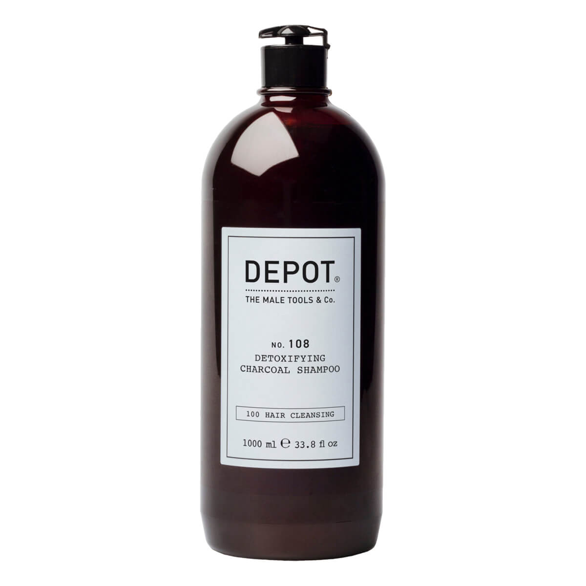 Depot The Male Tools Co Detoxifying Charcoal Shampoo No 108 1000 Ml