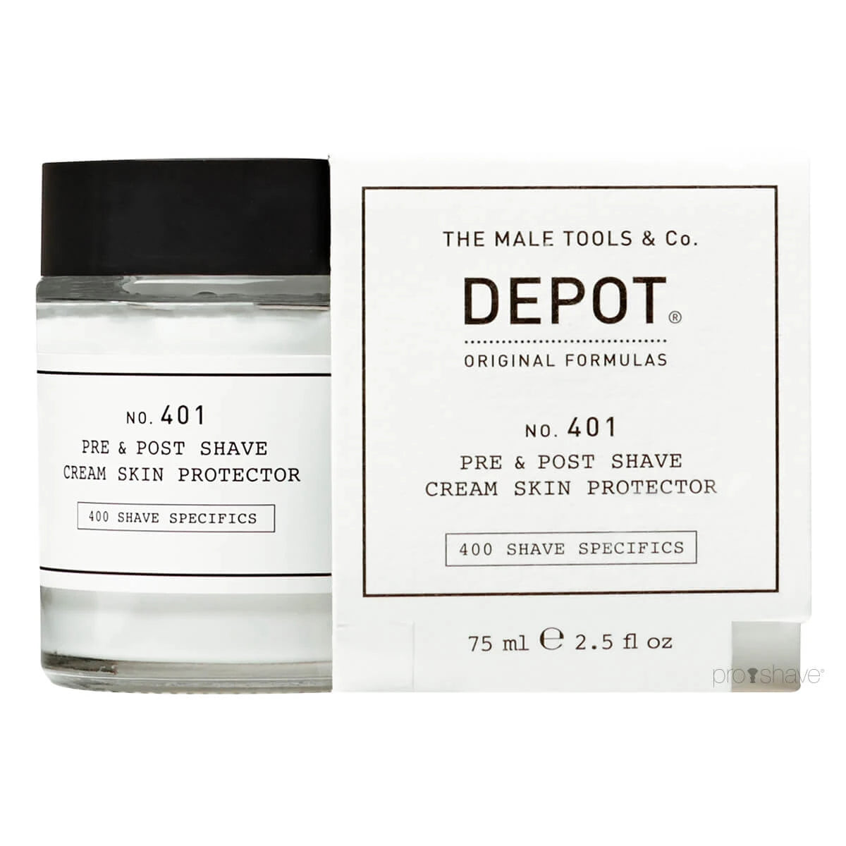 Depot The Male Tools Co Pre Post Shave Cream Skin Protector No 401 75 Ml