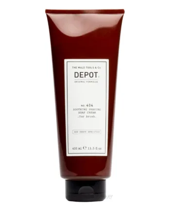 Depot The Male Tools   Co  Soothing Shaving Soap Cream  For Brush  No  404  125 Ml