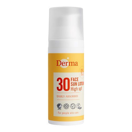 Derma Ansigtssolcreme Spf 30  50ml