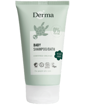 Derma Babyshampoo Bad Tear-free  150 Ml  økologisk Shampoo