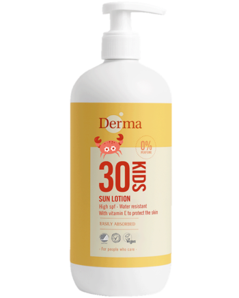 Derma Kids Sollotion Spf30  500 Ml  Vandfast Solcreme