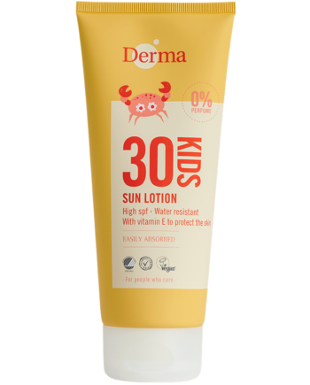 Derma Kids Sollotion Spf30  200 Ml  Vandfast Solcreme