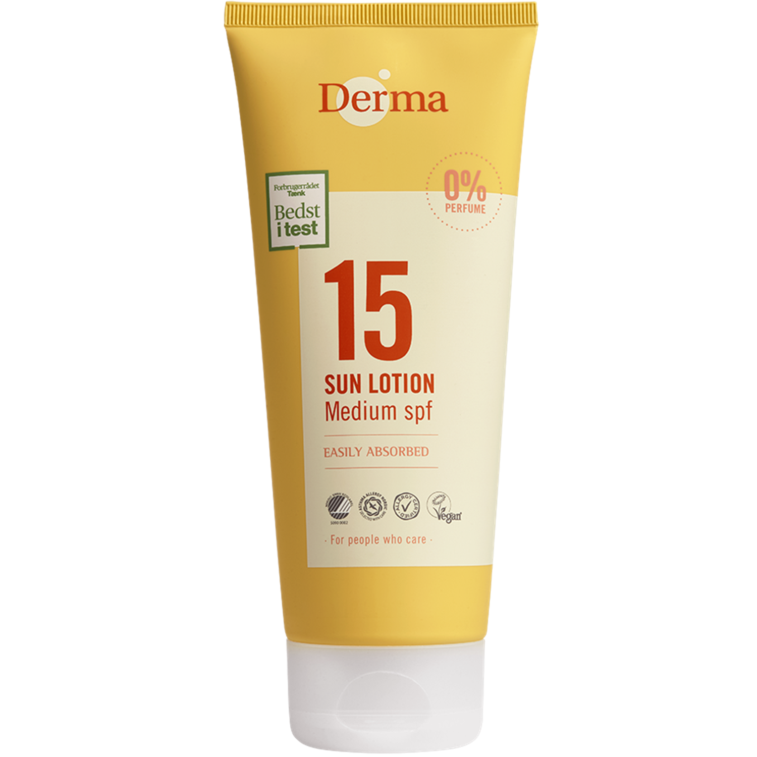 Derma Sollotion Spf15 200 Ml Vandfast Solcreme