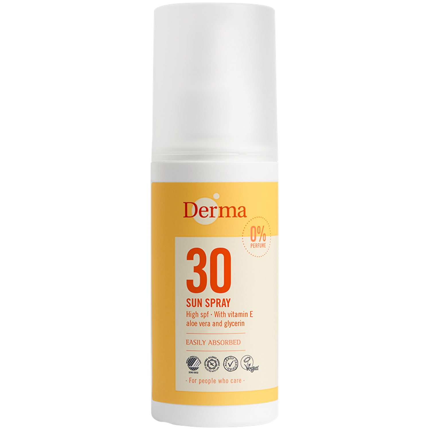 Derma Solspray Spf30 150 Ml Vandfast Solcreme