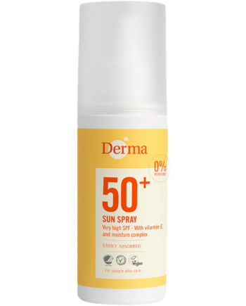 Derma Sun Solspray Spf50   150 Ml  Vandfast Solcreme