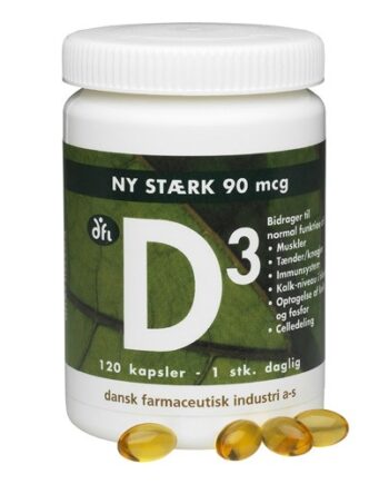 Dfi D3-vitamin 90 Mcg 120 Kaps